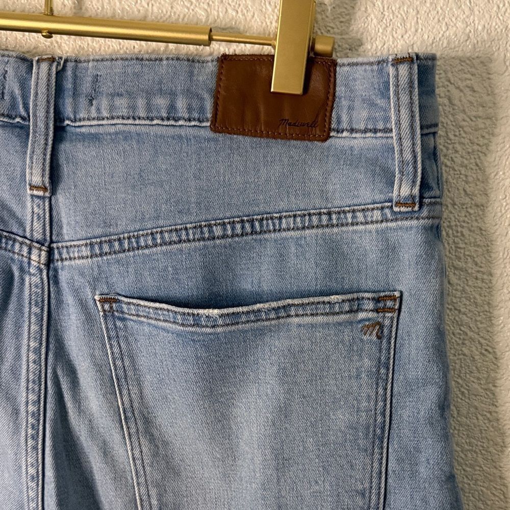 Madewell Light Blue wide leg cropped Jeans- 31 - Picture 6 of 7